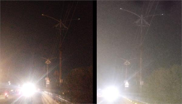 most of the street lights out of order
