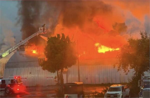historic bowling alley in terrace destroyed by fire