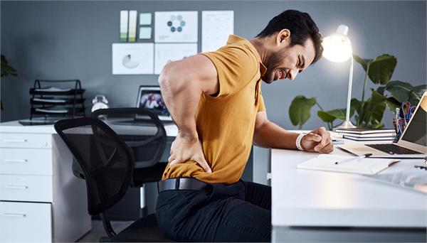 sitting on a chair for hours can be back pain