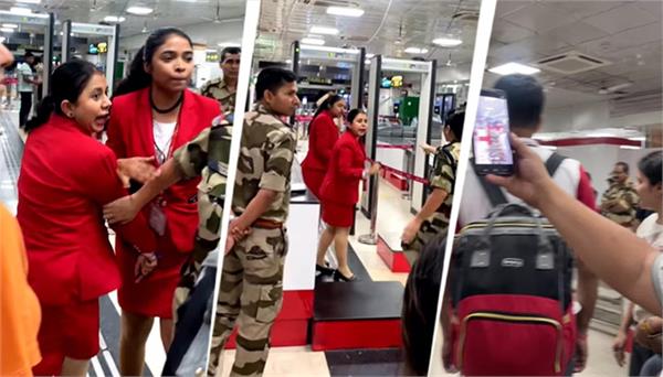 high voltage drama between spicejet staff and passengers