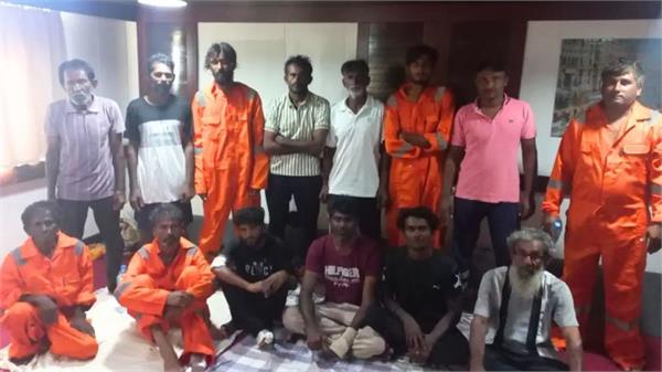 indian flagged ship sinks off oman coast after engine failure
