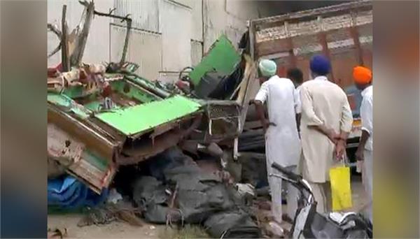 driver dies after truck falls off bharat mala road