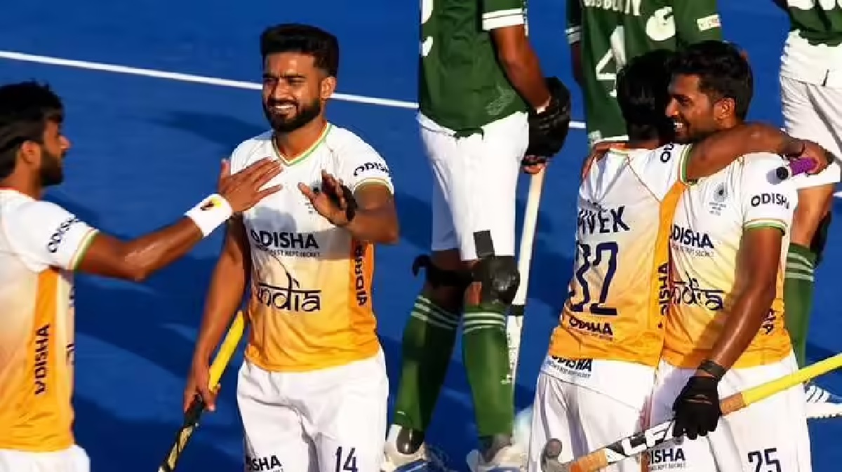 IND vs PAK Hockey: ਟੀਮ ਇੰਡੀਆ ਨੇ ਪਾਕਿਸਤਾਨ ਨੂੰ ਮੁੜ ਚਟਾਈ ਧੂੜ, FIH ਪ੍ਰੋ ਲੀਗ ''ਚ 7-1 ਨਾਲ ਹਰਾਇਆ