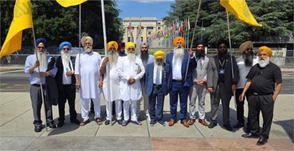 the issue of cross border repression against sikhs resonated in geneva