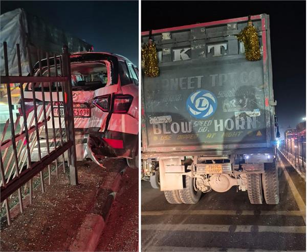 terrible accident on jalandhar highway