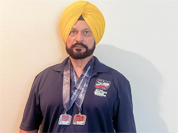 fresno  s gurbaksh singh wins gold in shot put