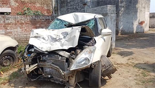 terrible road accident near village malko majra