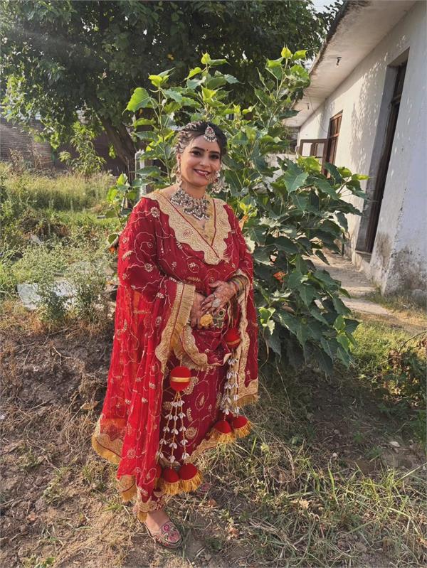 bridal look  trendy kaleere  wedding