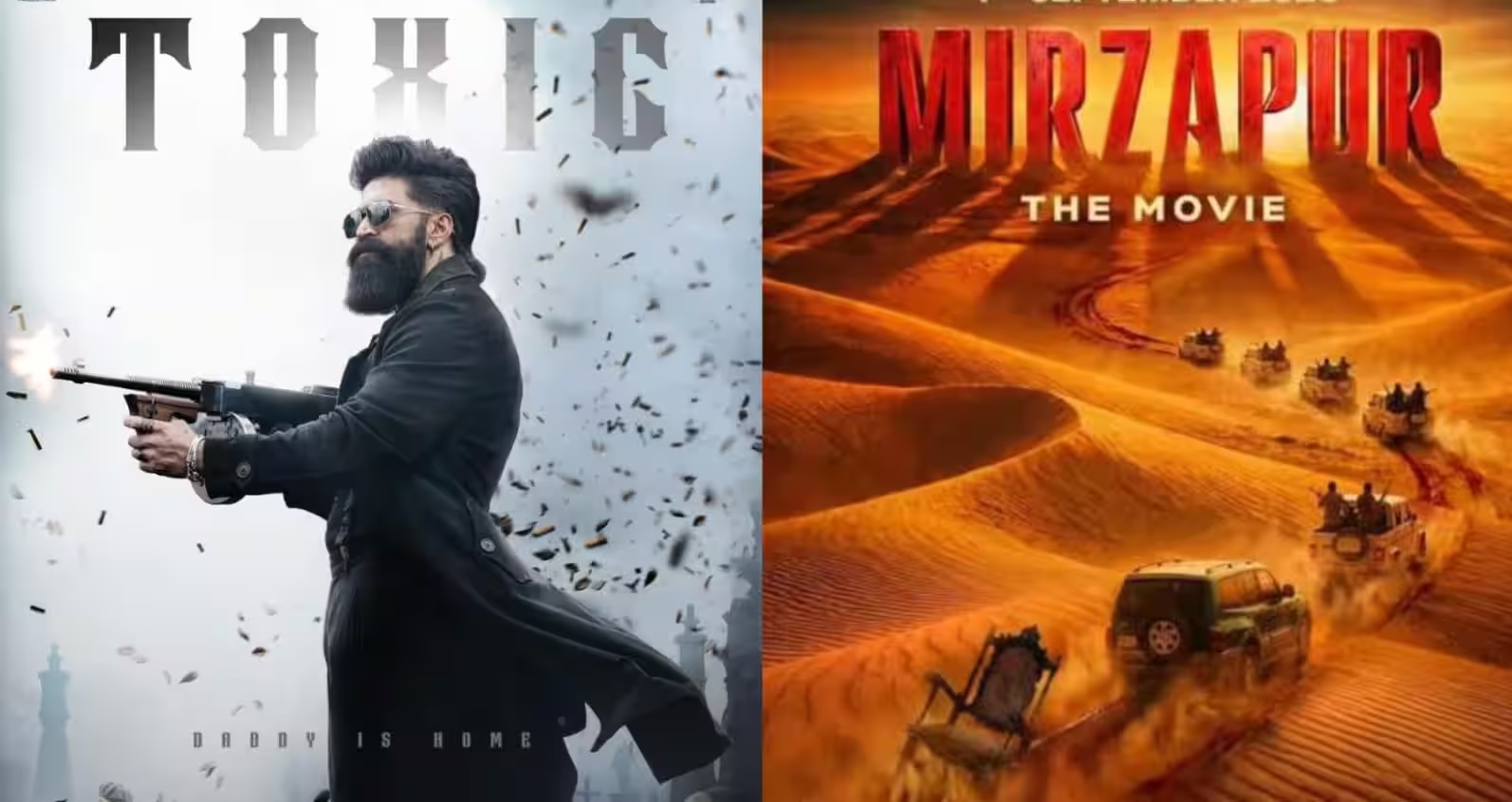 10 ਦਿਨ ਦੇ ਅੰਦਰ ਰਿਲੀਜ਼ ਹੋਣਗੀਆਂ ਦੋ ਵੱਡੀਆਂ ਫਿਲਮਾਂ ‘ਟਾਕਸਿਕ’ ਤੇ ਮਿਰਜ਼ਾਪੁਰ : ਦਿ ਮੂਵੀ’