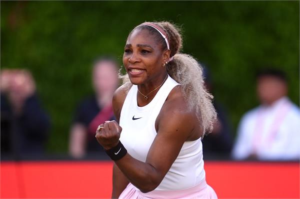 serena returns to tennis  teams up with mboko to record win