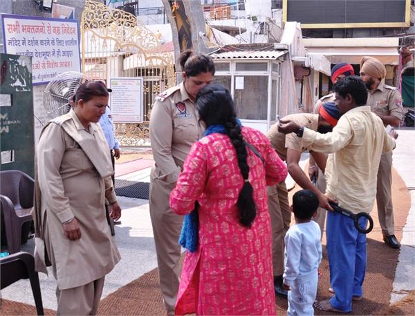security increased after receiving bomb threats to blow up temples