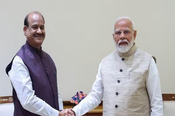 narendra modi  om birla  lok sabha  congratulations