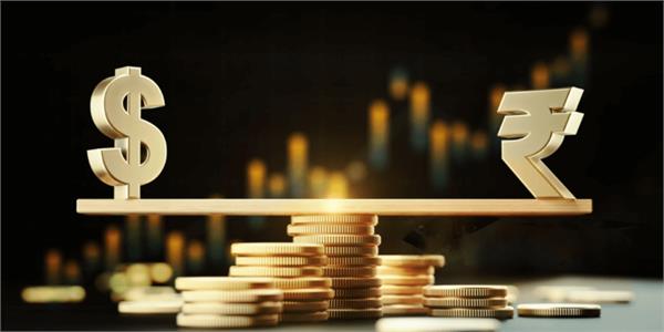 rupee fell six paise against usd