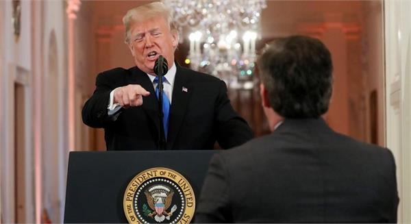 trump anger at journalist