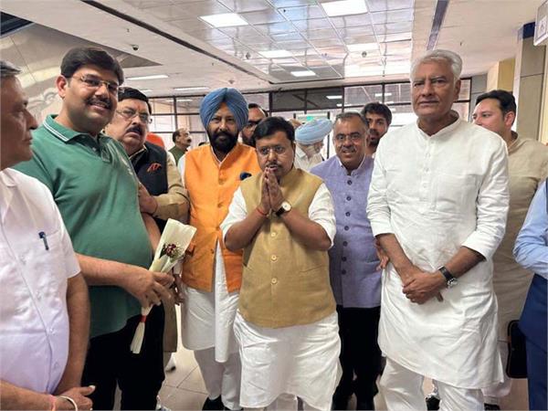 nitin nabin met sunil jakhar