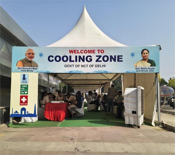 delhi government neet  exam centre parents cooling zones