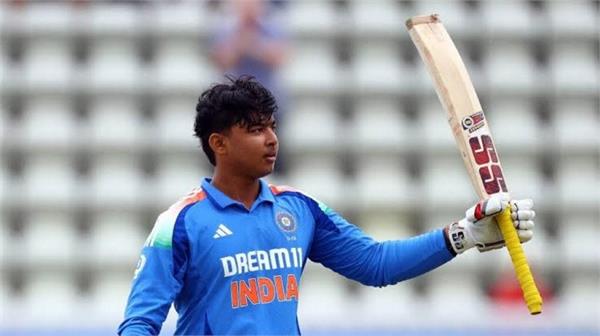 suryavanshi spoke on selection in team india