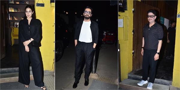 sara ali khan stole the show at the success party of   pati patni aur woh do  