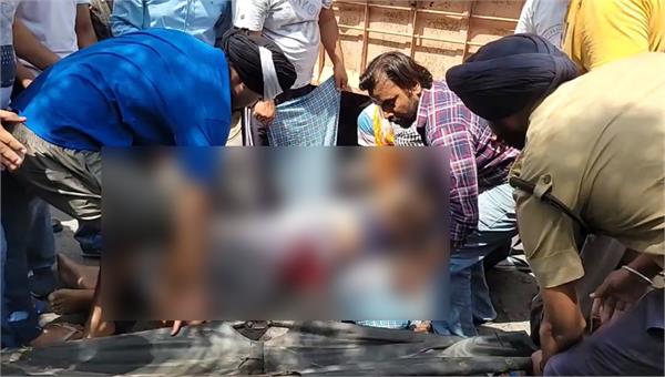 faridkot bus stand  accident with student