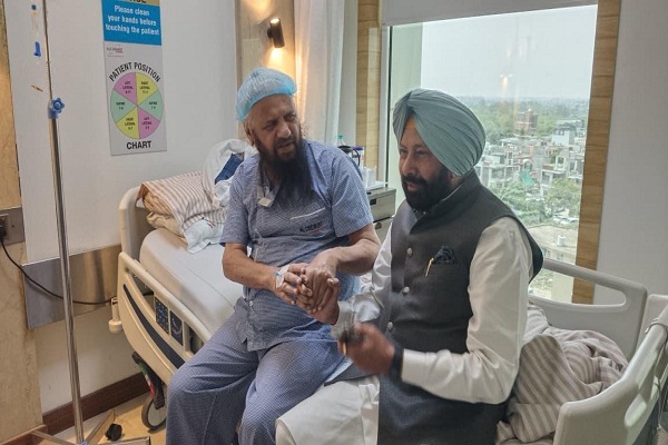 ਪੰਜਾਬ ਭਾਜਪਾ ਪ੍ਰਧਾਨ ਕੇਵਲ ਸਿੰਘ ਢਿੱਲੋਂ ਨੇ ਹਰਜੀਤ ਗਰੇਵਾਲ ਨਾਲ ਕੀਤੀ ਮੁਲਾਕਾਤ, ਜਾਣਿਆ ਹਾਲ