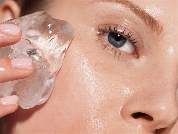 be careful when doing ice facials 