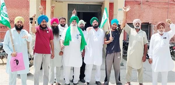 farmers protest