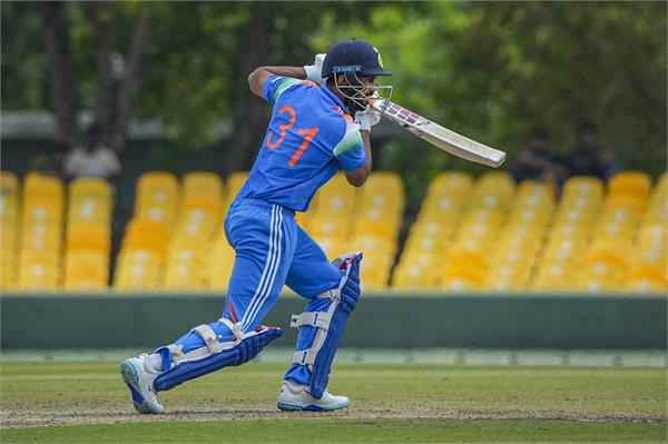 india a set afghanistan a a target of 320 runs