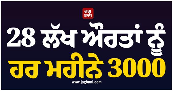 women every month rs 3000 account