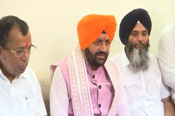 bjp united under the leadership of kewal singh dhillon  nayab singh saini