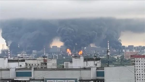 russian oil refinery