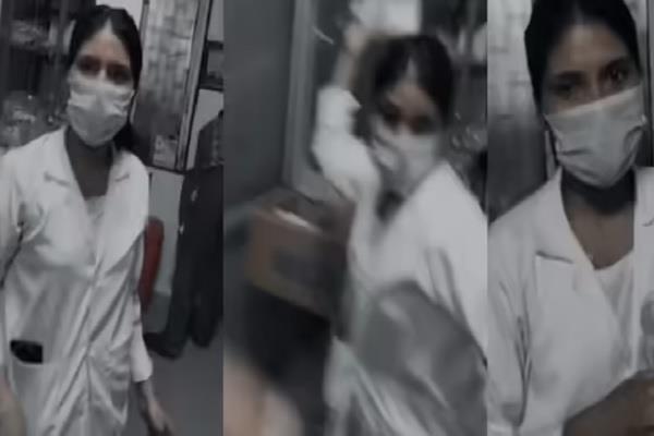 hospital  nurse  patient  attendant  bottle  video viral