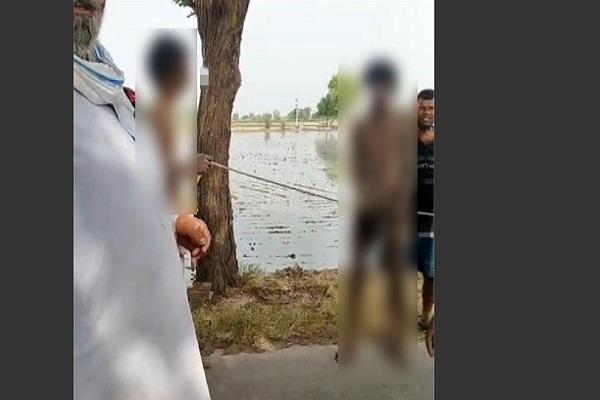 sc commission takes   su moto   notice in village jhorad case
