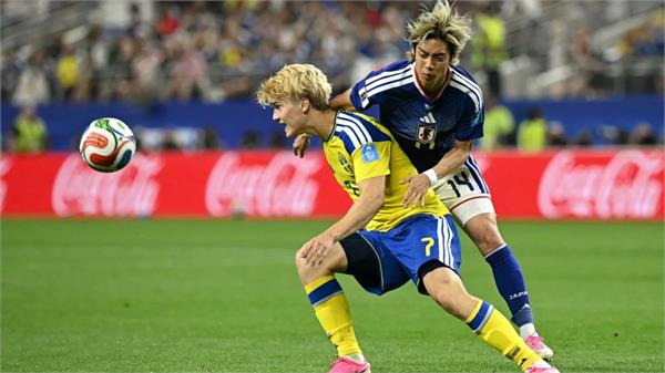 japan and sweden draw 1 1  both in world cup knockouts