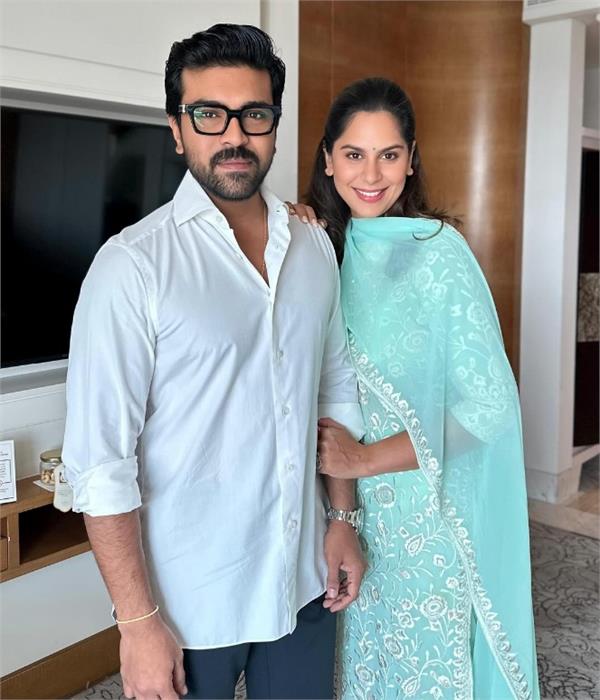 ram charan  upasana share first glimpse of twins