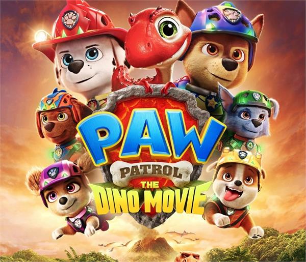 animated superhero film   paw patrol  the dino movie   to be released on august 28