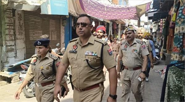 sp headquarters jugraj singh visits various polling booths in dinanagar