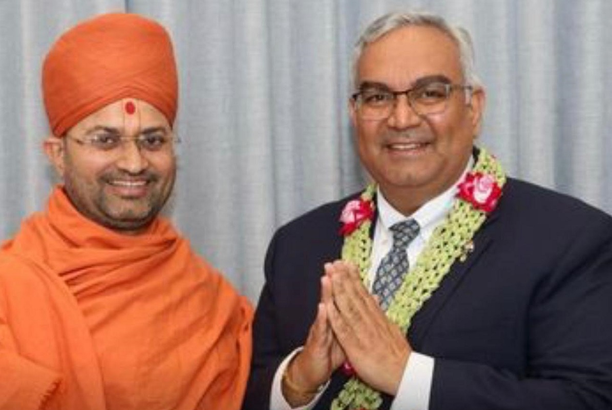 ਅਮਰੀਕਾ ''ਚ ਹਰੀਪ੍ਰਕਾਸ਼ ਦਾਸਜੀ ਸਵਾਮੀ ਸਨਮਾਨਿਤ