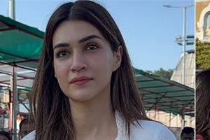 kriti sanon seeks blessings at tirumala temple ahead of  cocktail 2   release