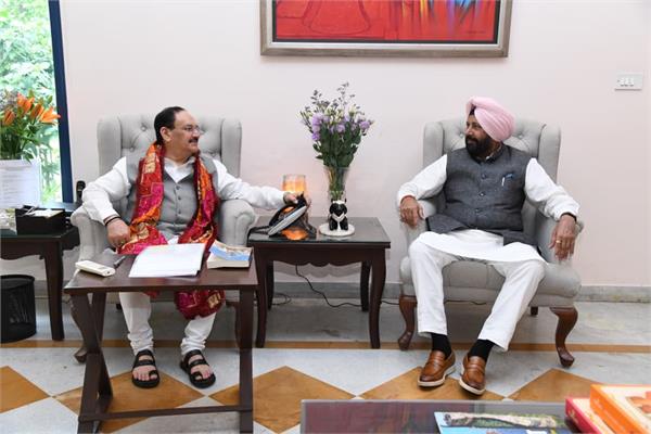 kewal singh dhillon  union minister  jp nadda