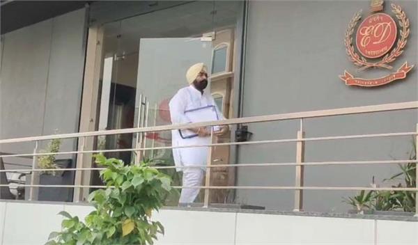 former congress mla kushaldeep singh appeared ed in jalandhar