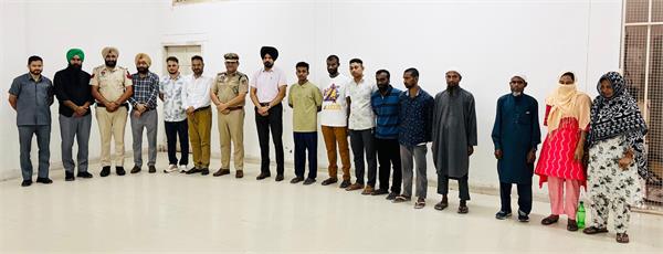9 bangladeshi residing in transit camp of central jail amritsar return home