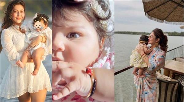 devon ke dev mahadev   fame sonarika bhadoria shows off her daughter  s face