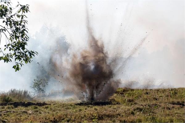 four army personnel including joc injured in landmine blast in rajouri