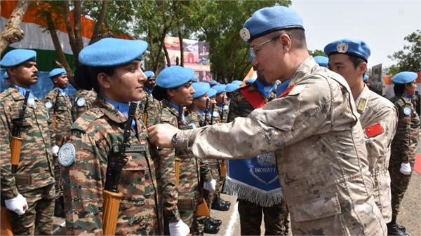 indian peacekeepers honored