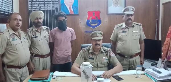 motorcyclist arrested with illegal weapon