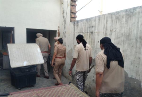 search operation  faridkot police  drug smuggler