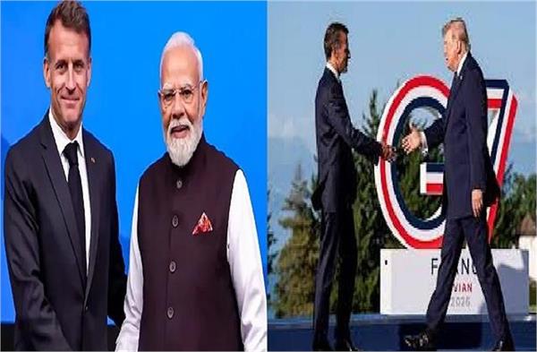 pm reaches g7 summit venue france s macron to receive him