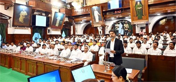 tamil nadu assembly passes resolution against karnataka  s dam