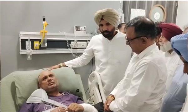 raja warring reached jalandhar