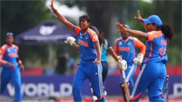 india  s u19 women  s team  s impressive performance